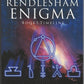 Front cover of The Rendlesham Enigma with a extraterrestrial design and symbols.
