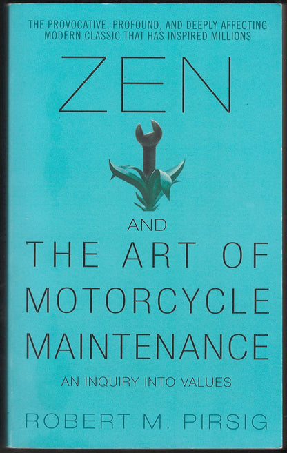 Zen and the Art of Motorcycle Maintenance by Robert Pirsig front cover