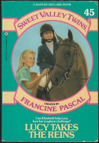 Lucy Takes the Reins by Jamie Suzanne front cover