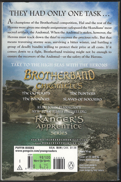 The Invaders by John Flanagan back cover