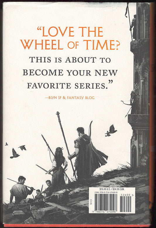 The Shadow of What Was Lost by James Islington back cover