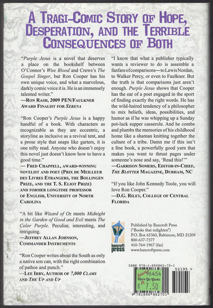 Purple Jesus by Ron Cooper back cover