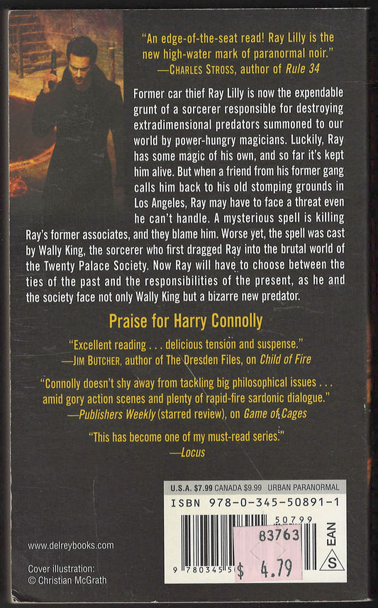 Circle of Enemies by Harry Connolly back cover