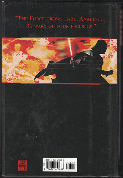 Star Wars Revenge of the Sith by Matthew Stover back cover