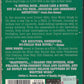 Men in Green Faces by Gene Wentz and B. Jurus back cover