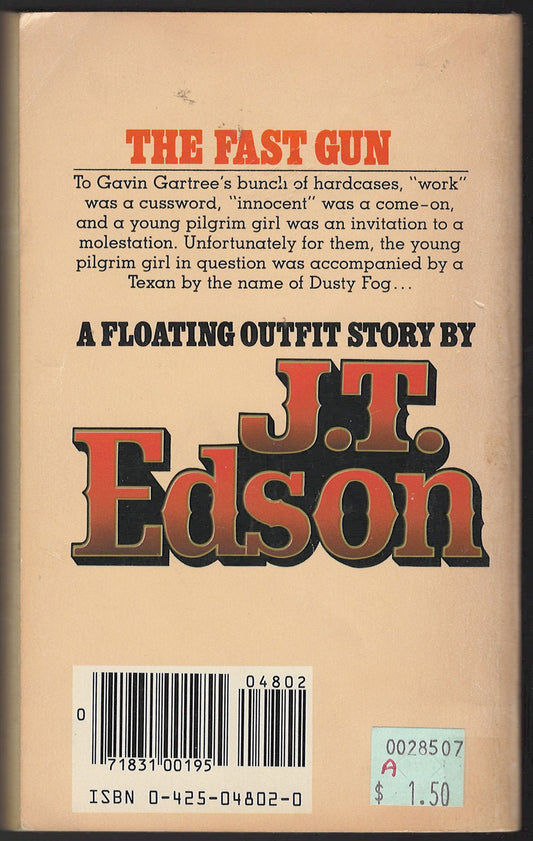 The Fast Gun back cover