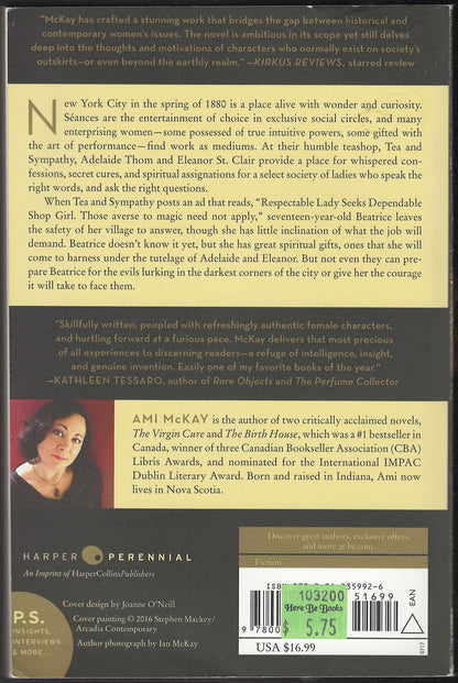 The Witches of New York by Ami McKay back cover