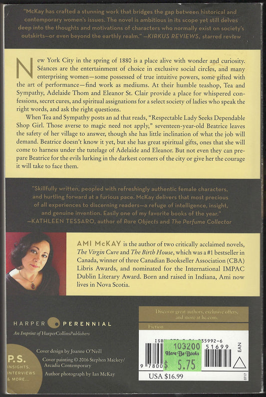 The Witches of New York by Ami McKay back cover