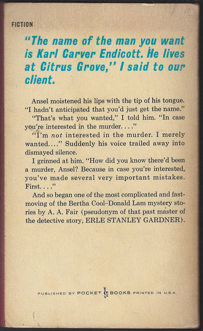 Beware the Curves by A. A. Fair back cover