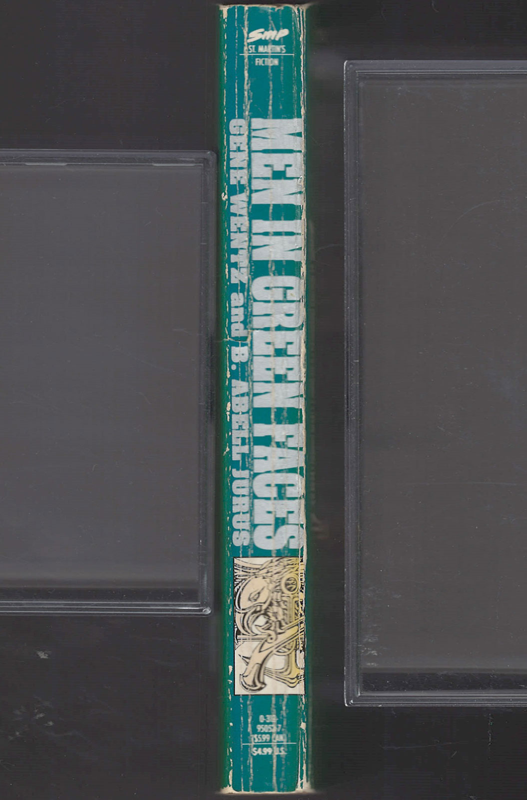 Men in Green Faces by Gene Wentz and B. Jurus spine
