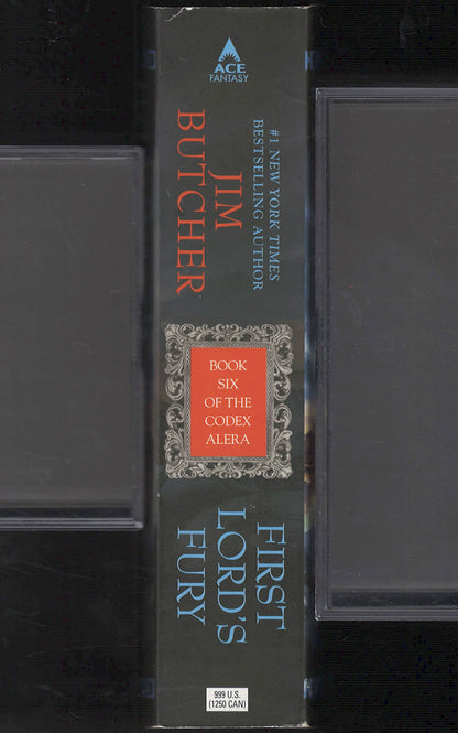 First Lord's Fury by Jim Butcher spine