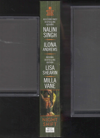 Night Shift by Nalini Signh, Ilona Andrews, Lisa Shearin, Milla Vane spine