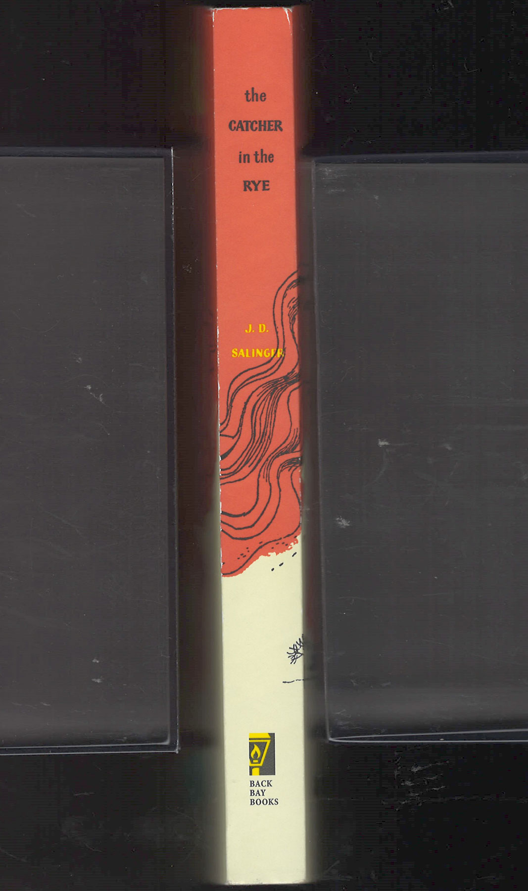 The Catcher in the Rye by J. D. Salinger spine