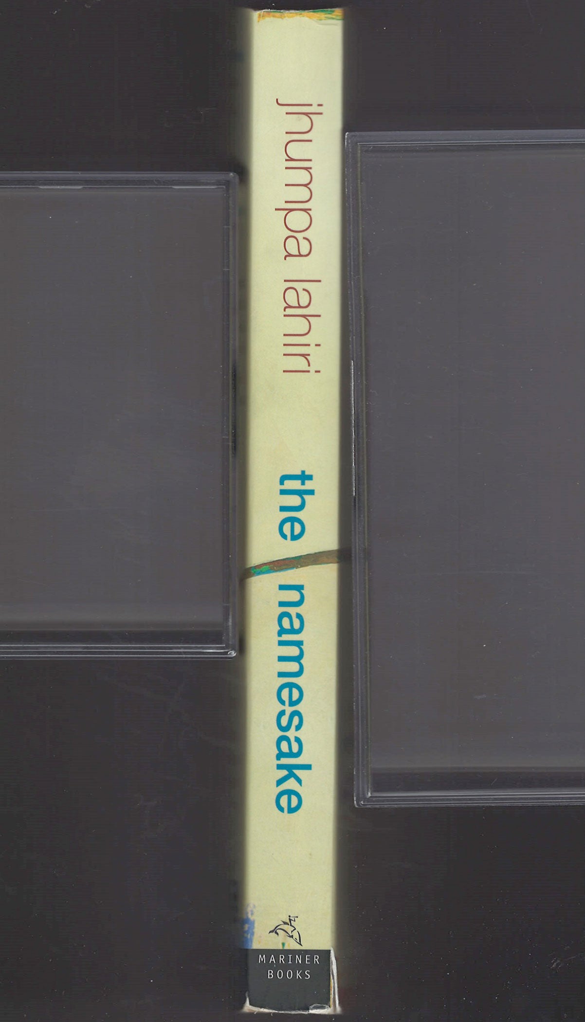 The Namesake by Jhumpa Lahiri spine