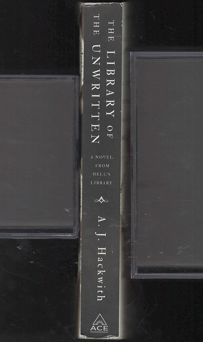 The Library of the Unwritten by A. J. Hackwith spine