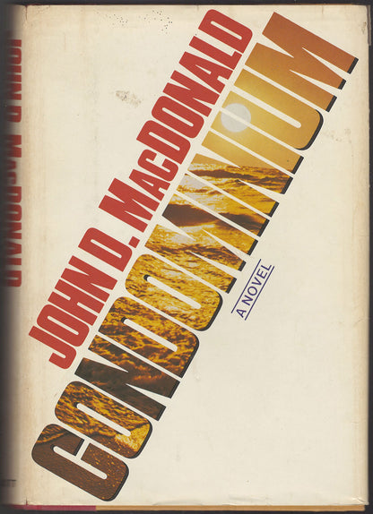 Front cover of Condominium by John D. MacDonald with a stylized title design.