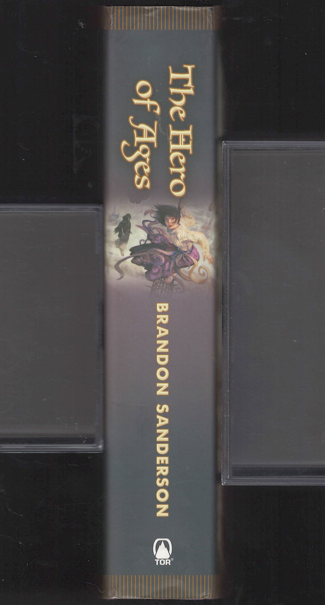 The Hero of Ages by Brandon Sanderson spine