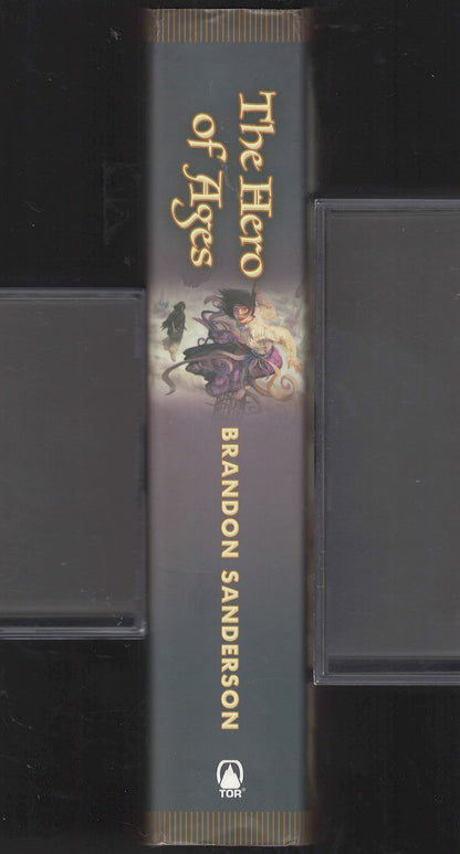 The Hero of Ages by Brandon Sanderson spine