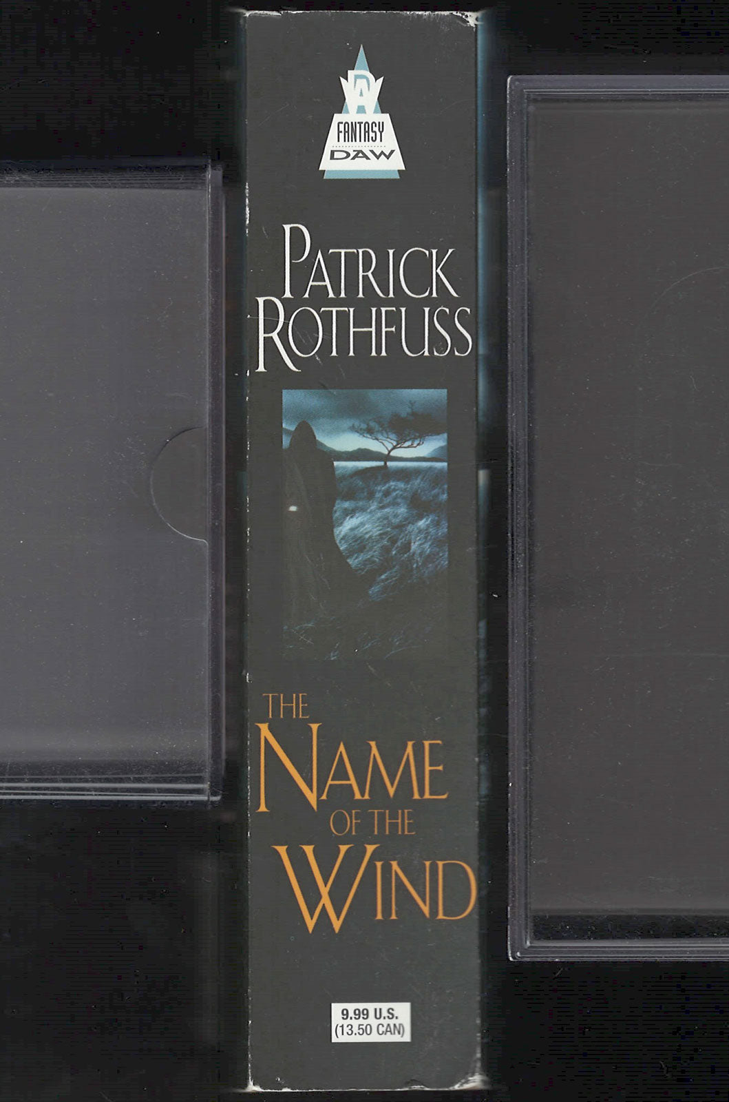 The Name of the Wind by Patrick Rothfuss spine