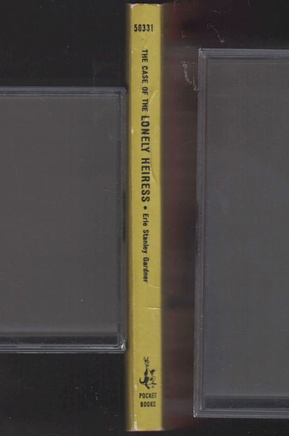 The Case of the Lonely Heiress by Erle Stanley Gardner spine