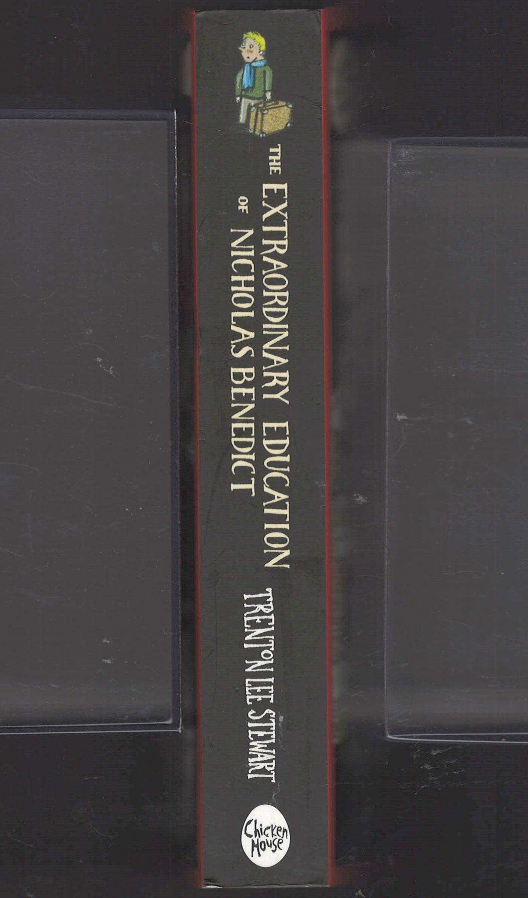 The Extraordinary Education of Nicholas Benedict by Trenton Stewart spine