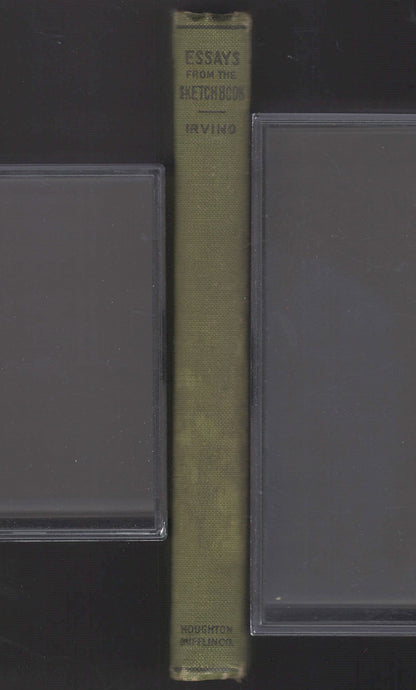 Essays from the Sketch Book by Washington Irving spine