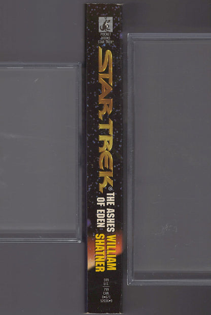 The Ashes of Eden by William Shatner spine