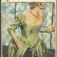 Front cover of The Queen's Fool by Philippa Gregory featuring a woman in a green dress.