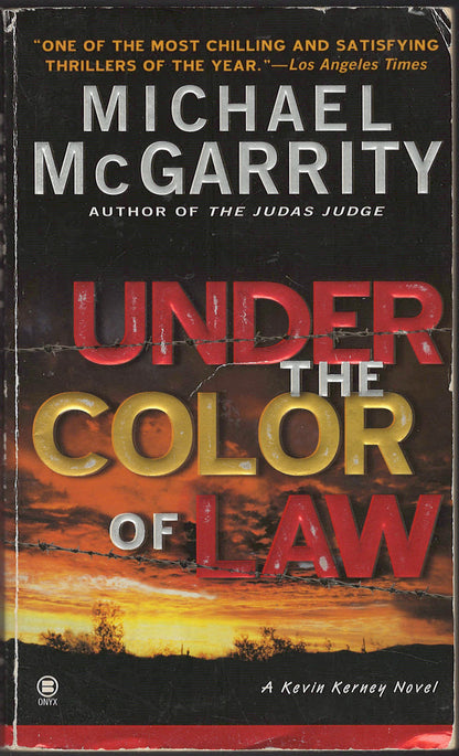 Under the Color of Law by Michael McGarrity front cover