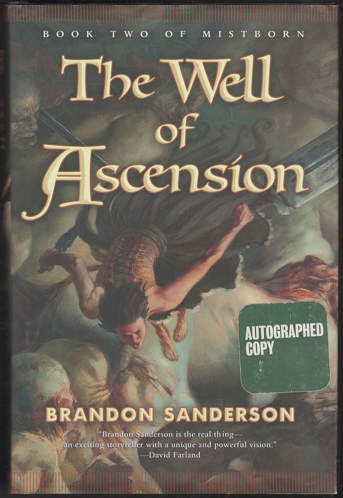 The Well of Ascension by Brandon Sanderson front cover