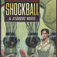 Front cover of Shockball by S.L. Viehl featuring a woman and futuristic elements.