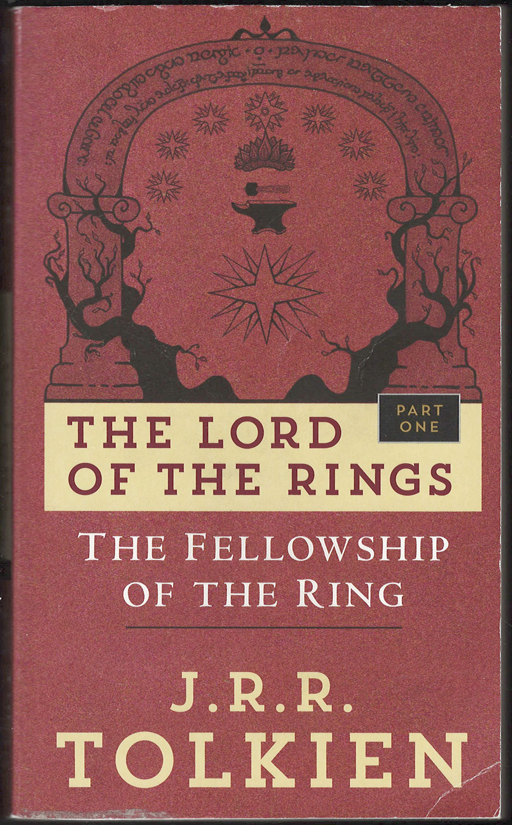 The Fellowship of the Ring by J. R. R. Tolkien front cover