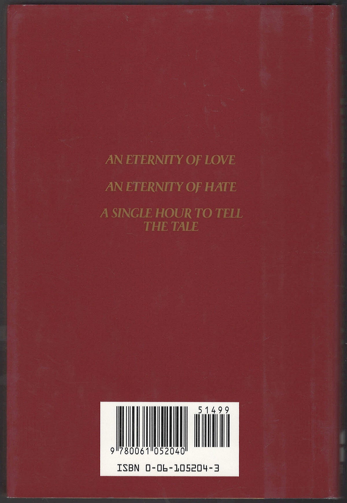 Caliban's Hour by Tad Williams back cover