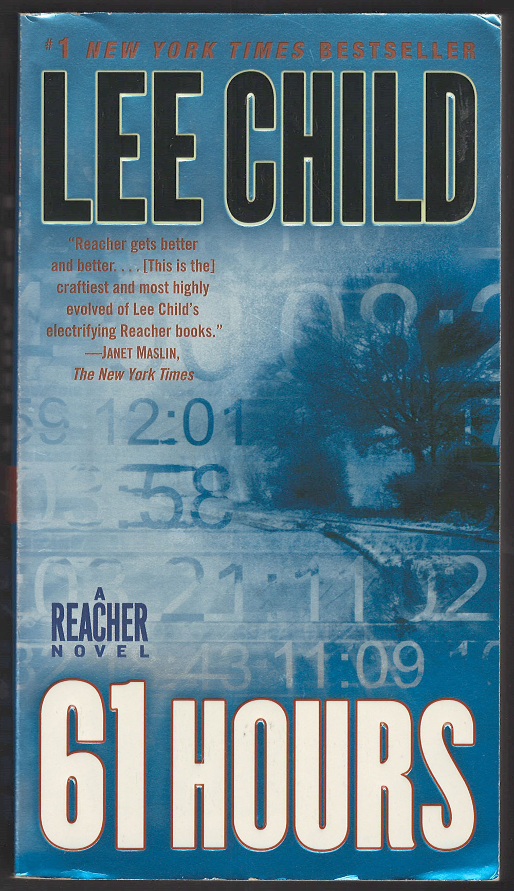 61 Hours by Lee Child front cover