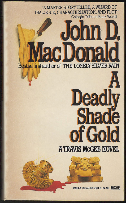 A Deadly Shade of Gold by John D. MacDonald front cover