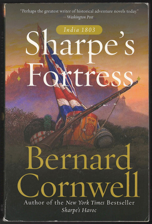 Sharpe's Fortress by Bernard Cornwell front cover