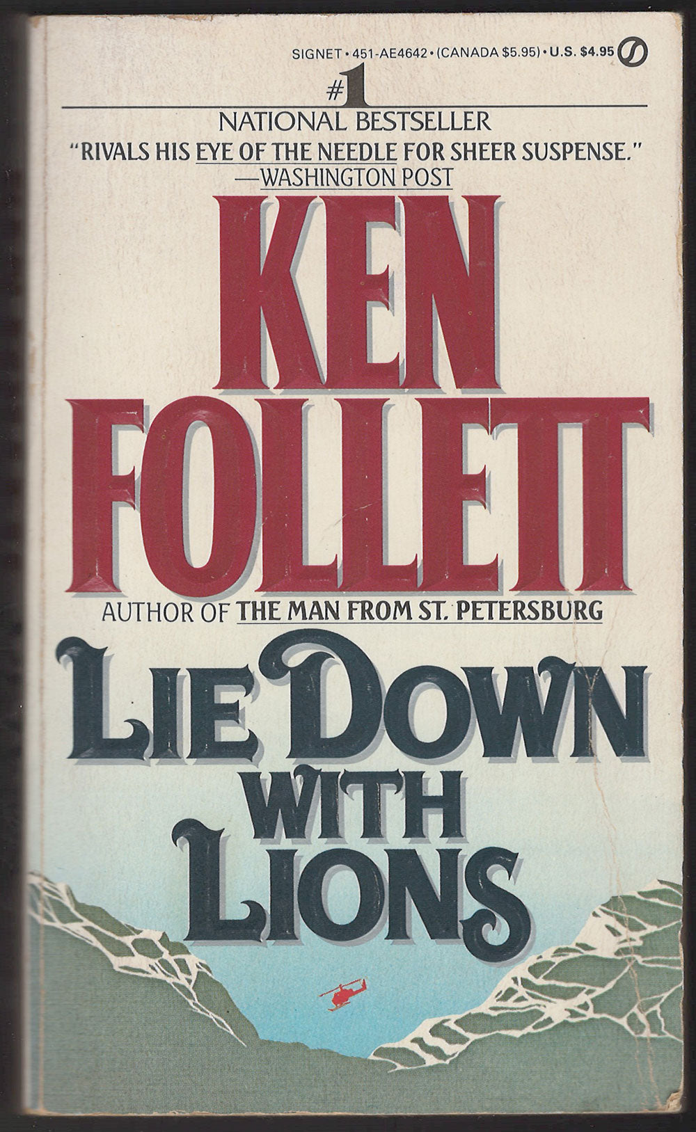 Lie Down With Lions by Ken Follett front cover