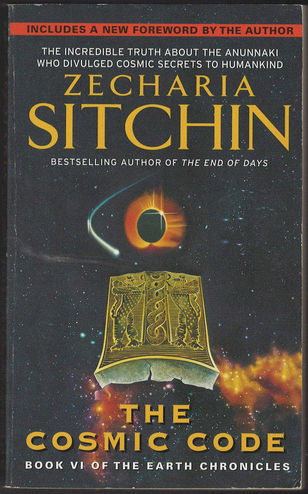 The Cosmic Code by Zecharia Sitchin front cover