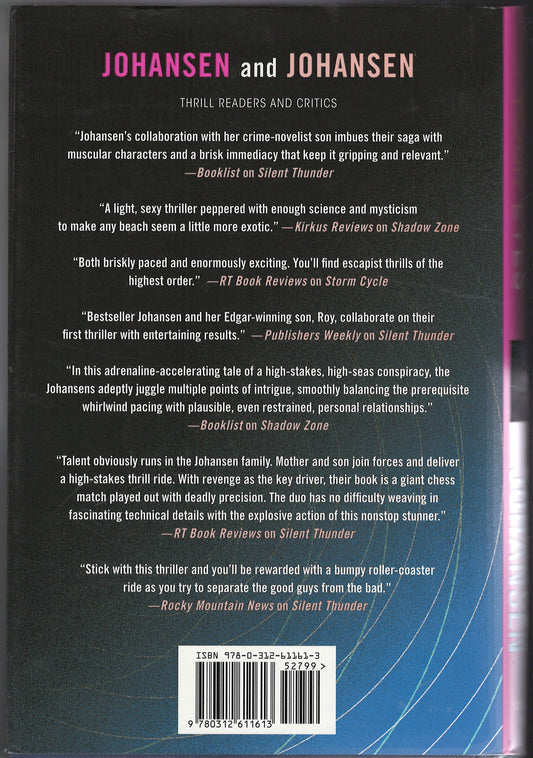 Close Your Eyes by Iris and Roy Johansen back cover