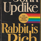 Front cover of Rabbit is Rich by John Updike with Pulitzer Prize winner badge on black background