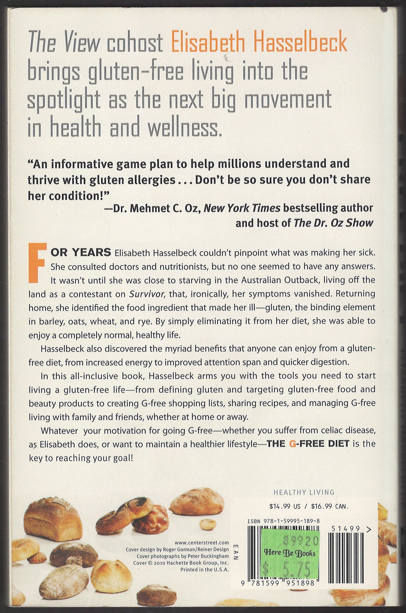 G-Free Diet: A Gluten-Free Survival Guide back cover