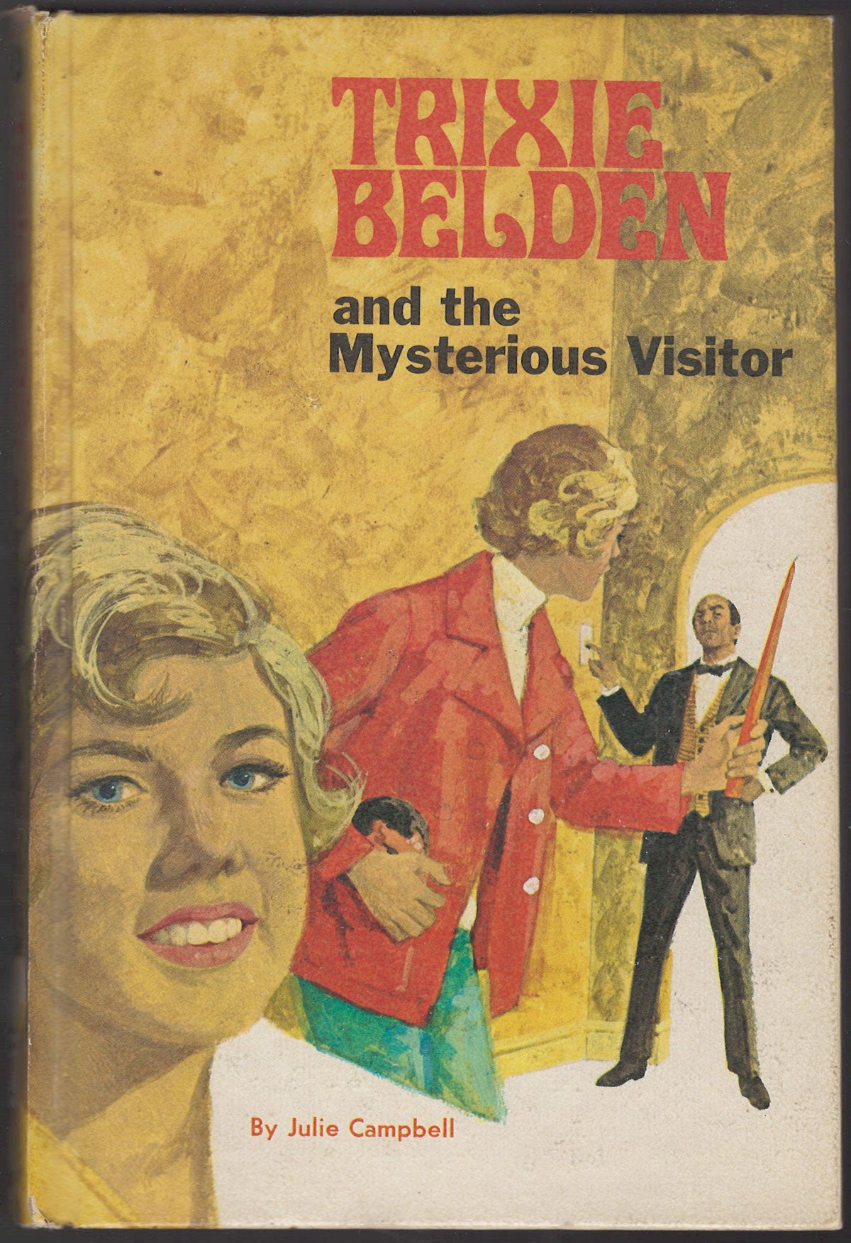 The Mysterious Visitor by Julie Campbell front cover