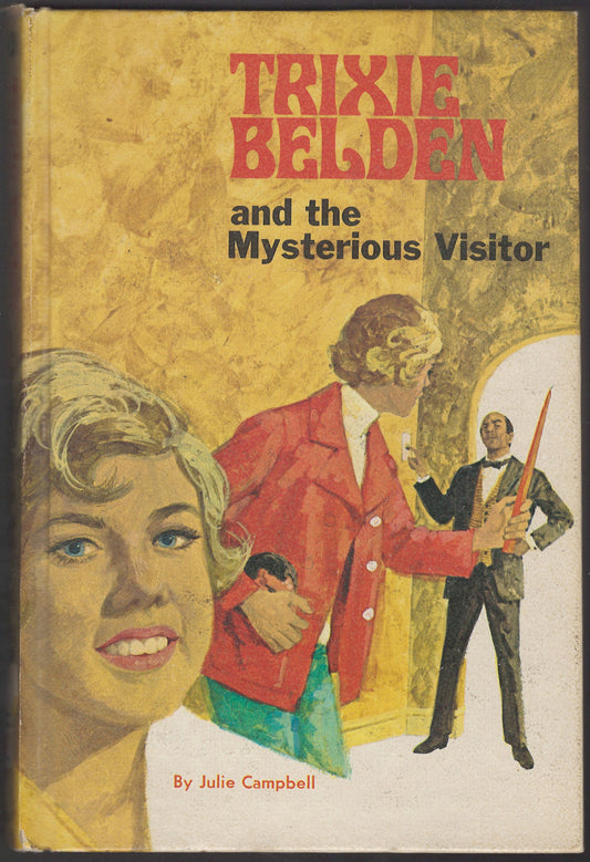 The Mysterious Visitor by Julie Campbell front cover