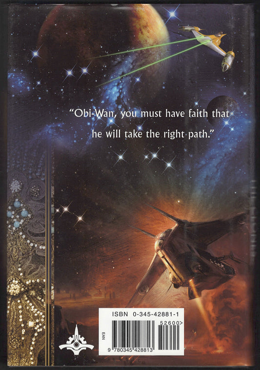 Star Wars Attack of the Clones by R. A. Salvatore back cover