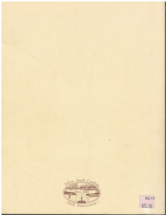 Historical Sketches on Aiken back cover