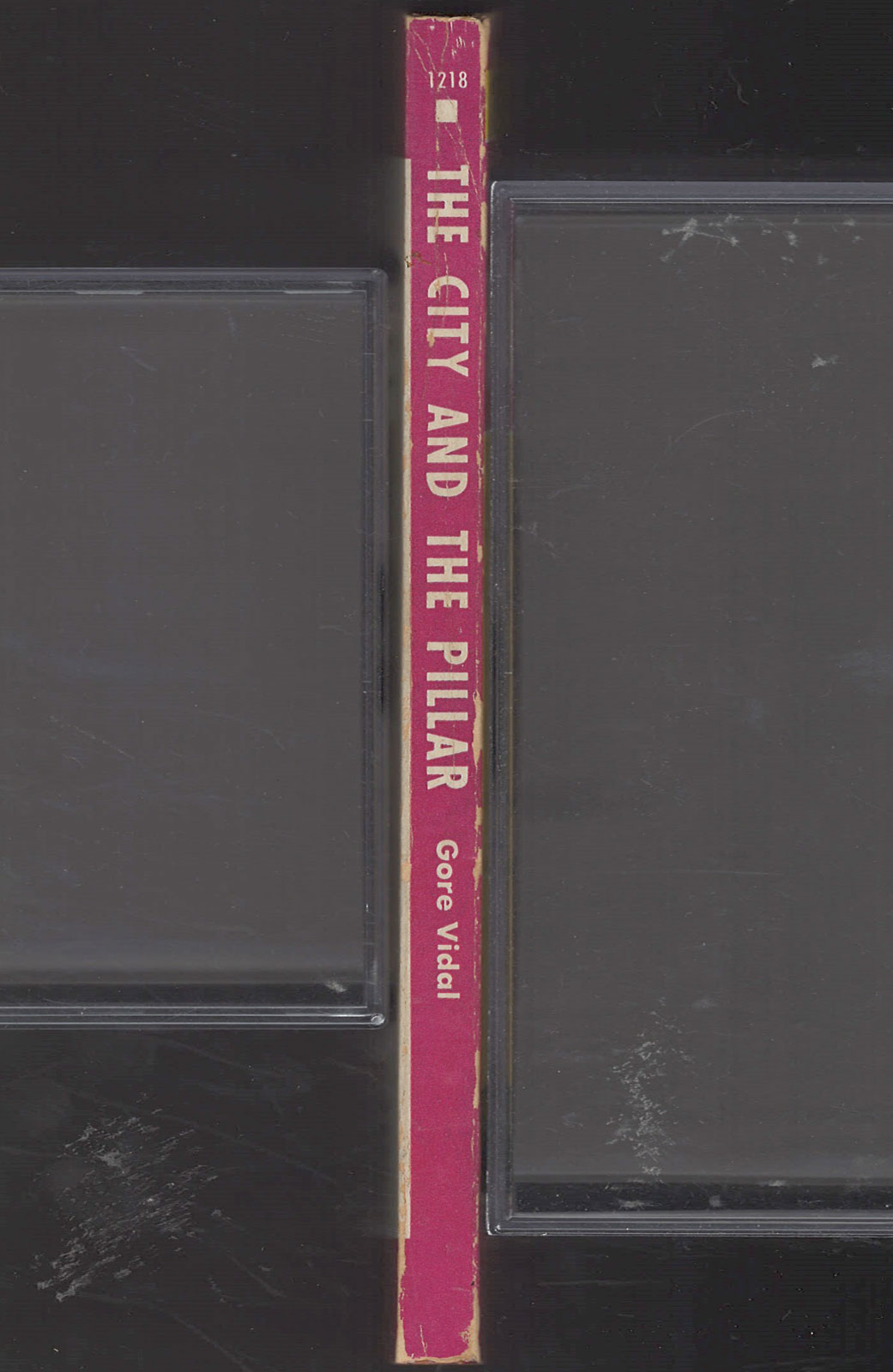 The City and the Pillar by Gore Vidal spine