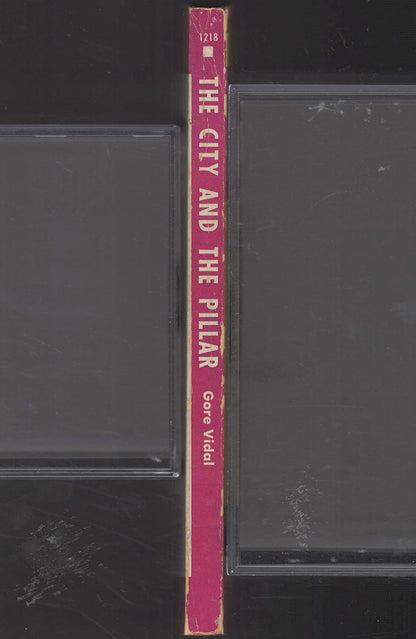 The City and the Pillar by Gore Vidal spine