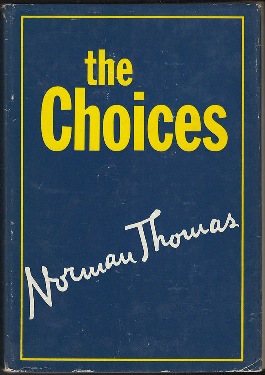 The Choices by Norman Thomas front cover