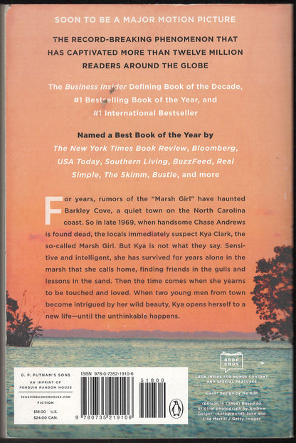 Where the Crawdads Sing by Delia Owens back cover