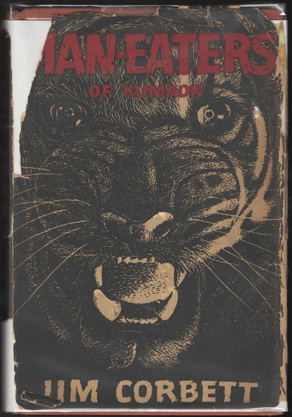 Man-Eaters of Kumaon by Jim Corbett front cover